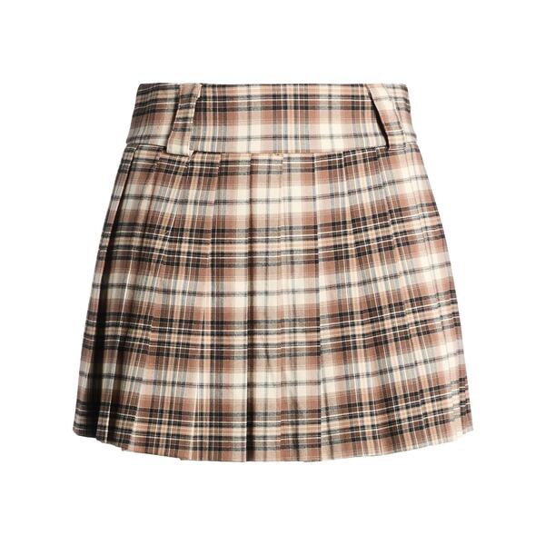 【送料無料】 アンジェラ デイヴィス レディース スカート ボトムス Mini skirts Brown｜asty