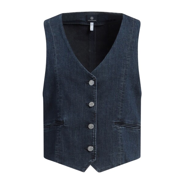 【送料無料】 エージージーンズ レディース ジャケット＆ブルゾン アウター Denim outerwear Blue｜asty