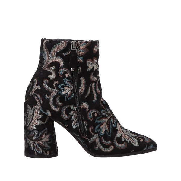 【貨物輸送無料】 エルヴィオ ザノン レディース ブーツ シューズ Ankle boots Black