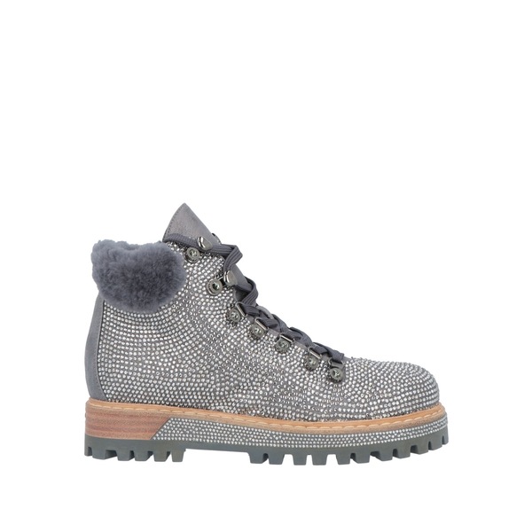 【送料無料】 ル シラ レディース ブーツ シューズ Ankle boots Grey|asty