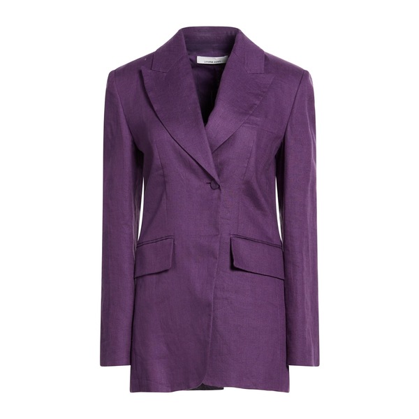 【送料無料】 リビアナコンティ レディース ジャケット&ブルゾン アウター Blazers Purple|asty