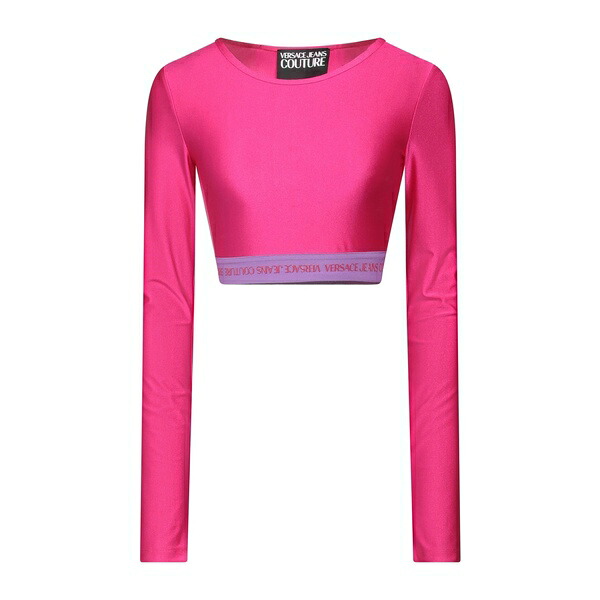 【送料無料】 ベルサーチ レディース Tシャツ トップス Tops Pink|asty