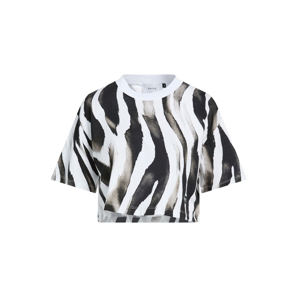 【送料無料】 シュー レディース Tシャツ トップス T-shirts White｜asty