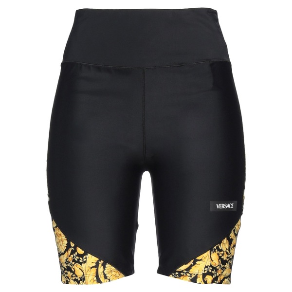 【貨物輸送無料】 ヴェルサーチ レディース 心地好いズボン下 ボトムス Shorts \u0026 Bermuda Shorts Black