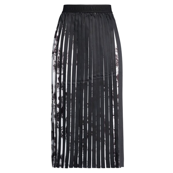 【貨物輸送無料】 呼びりん探し回る レディース スコート ボトムス Midi skirts Black スカート-レディースファッション-ボトムス
