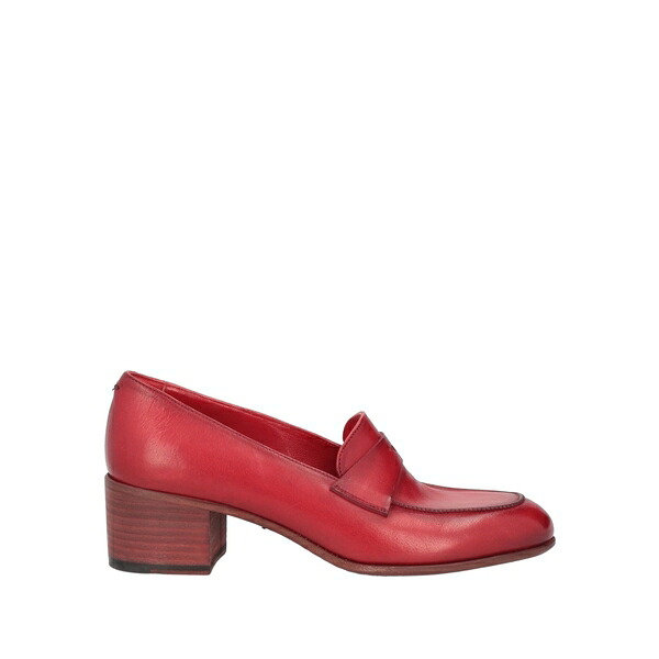 【貨物輸送無料】 パンタネッティ レディース スリッポン・ローファー シューズ Loafers Red