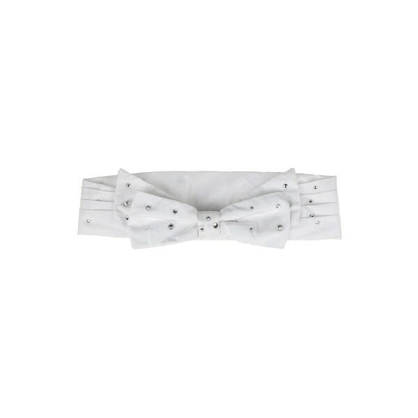 【貨物輸送無料】 フィロソフィーデロレンゾセラフィーニ レディース 三尺帯 付属物 Belts White