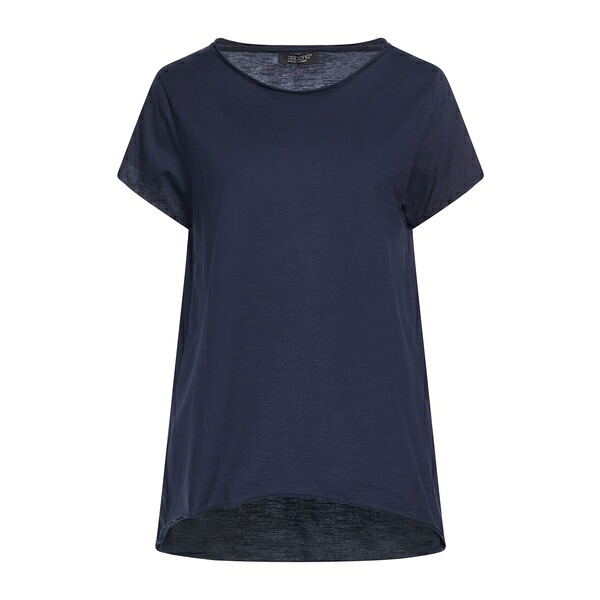 【送料無料】 アラゴナ レディース Tシャツ トップス T-shirts Blue|asty