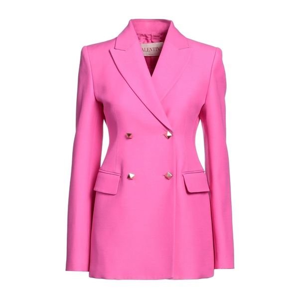 【貨物輸送無料】 ヴァレンティノ ガラヴァーニ レディース 上衣＆上衣 アウター Blazers Pink コート・ジャケット-レディースファッション