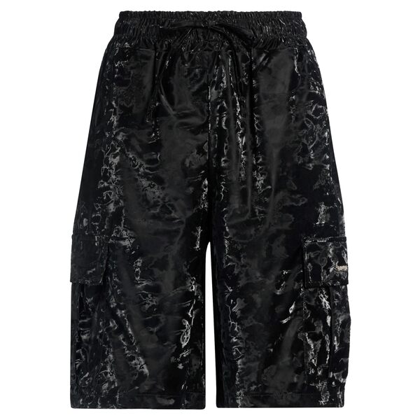 【送料無料】 ディスクレイマー レディース カジュアルパンツ ボトムス Shorts & Bermuda Shorts Black|asty