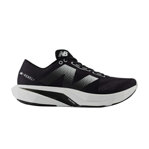 New Balance ニューバランス メンズ スニーカー 【FuelCell Rebel v4 2E Wide 'Black White'】 サイズ US_10.5(28.5cm)画像