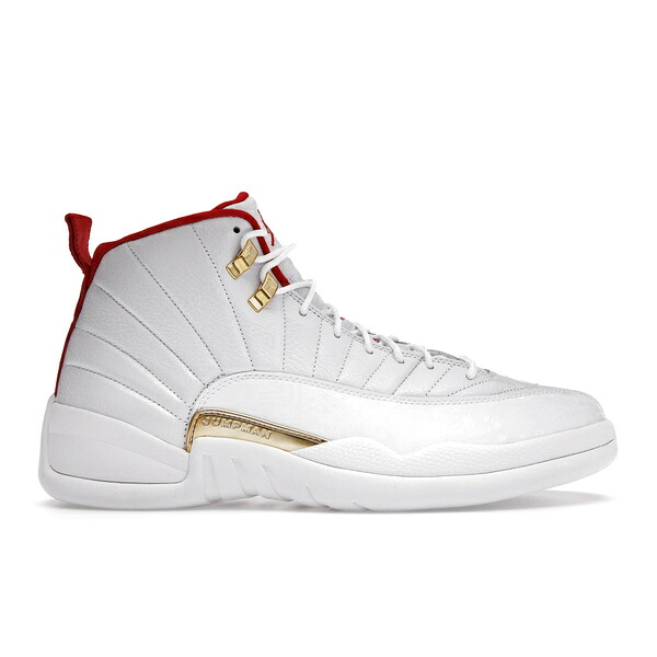 Jordan ジョーダン メンズ スニーカー 【Jordan 12 Retro FIBA (2019)】 サイズ US_10.5(28.5cm) White/University Red-Metallic Gold｜asty