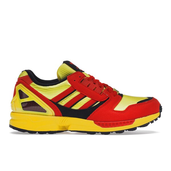 adidas アディダス メンズ スニーカー 【adidas ZX 8000 Bright Yellow Red】 サイズ US_8.5(26.5cm) Bright Yellow/Core Black/Red｜asty