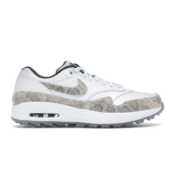 Nike ナイキ メンズ スニーカー  【Nike Air Max 1 Golf Snakeskin】  大きさ US_10.5(28.5糎) White/Atmosphere Grey