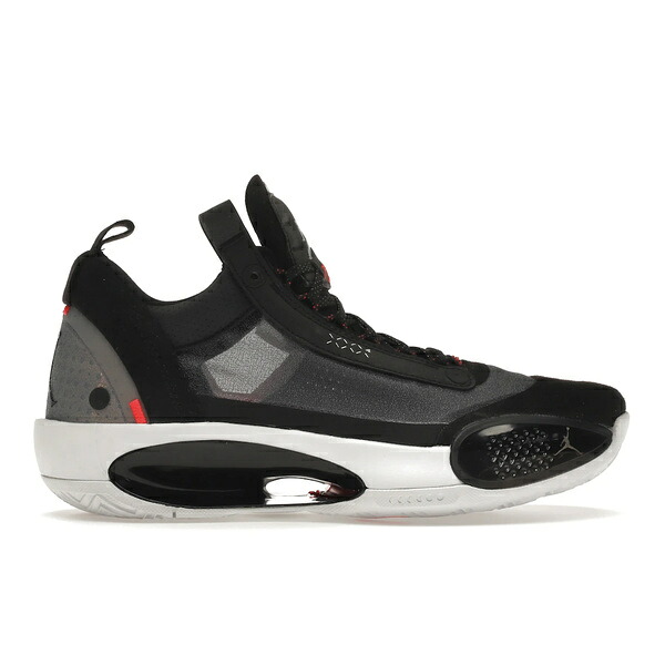 Jordan ジョーダン メンズ スニーカー 【Jordan XXXIV Low Heritage】 サイズ US_10.5(28.5cm) Black/Metallic Silver-White-Red Orbit｜asty