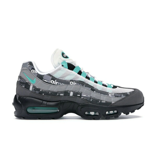 Nike ナイキ メンズ スニーカー 【Nike Air Max 95 atmos We Love Nike (Clear Jade)】 サイズ US_7(25.0cm) Black/Clear Jade-Medium Ash-Dark Pewter