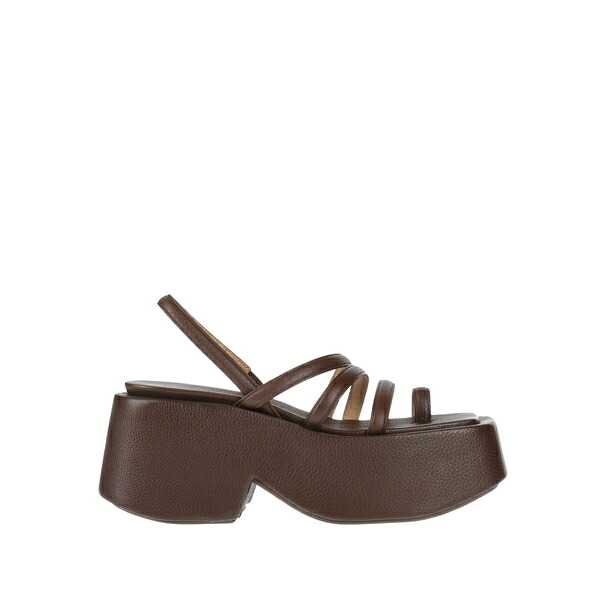 【送料無料】 マーシル レディース サンダル シューズ Thong sandals Brown｜asty