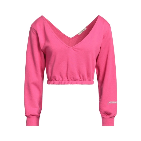 【送料無料】 ヒノミネイト レディース パーカー・スウェットシャツ アウター Sweatshirts Pink