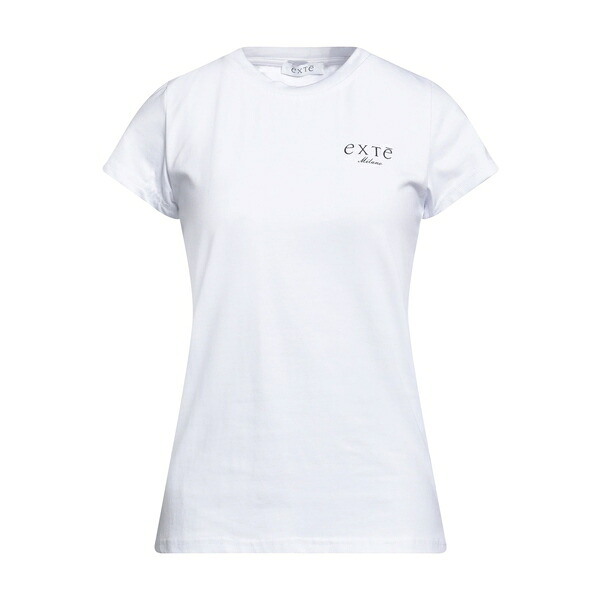 【送料無料】 エクステ レディース Tシャツ トップス T-shirts White