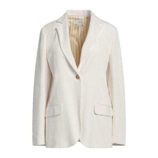 【送料無料】 アリジ レディース ジャケット＆ブルゾン アウター Blazers White