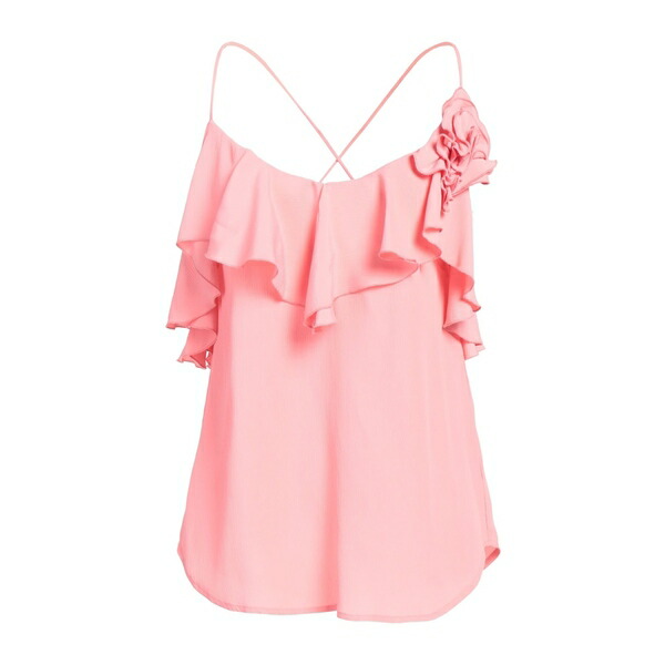 【送料無料】 マニラグレース レディース Tシャツ トップス Tops Pink
