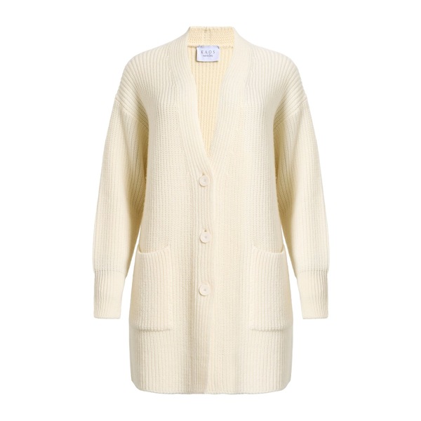 【貨物輸送無料】 騒々しい混乱 レディース ジレー アウター Cardigans White
