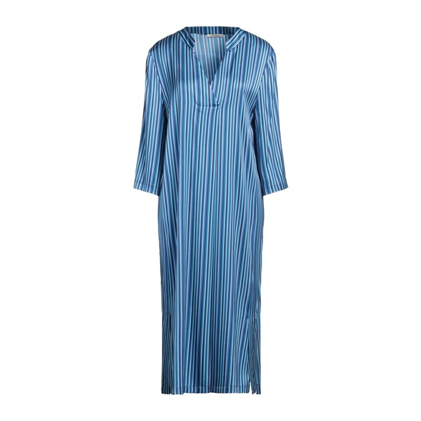 【送料無料】 ヴィア マシーニ レディース ワンピース トップス Midi dresses Blue