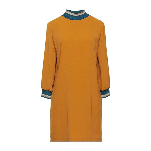 【送料無料】 ハニタ レディース ワンピース トップス Mini dresses Yellow