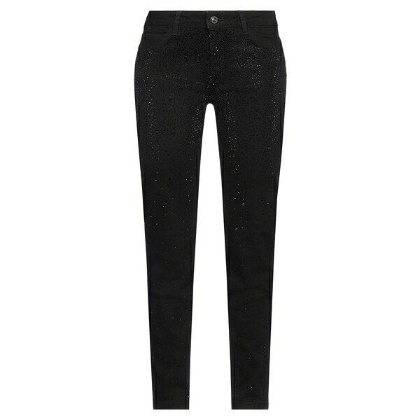 【送料無料】 キャラクター レディース デニムパンツ ボトムス Jeans Black｜asty