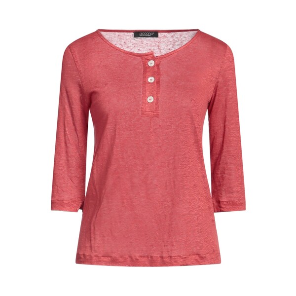 【送料無料】 アラゴナ レディース Tシャツ トップス T-shirts Red