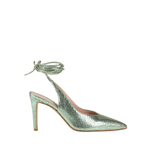 【送料無料】 フランチェスコ サッコ レディース パンプス シューズ Pumps Green