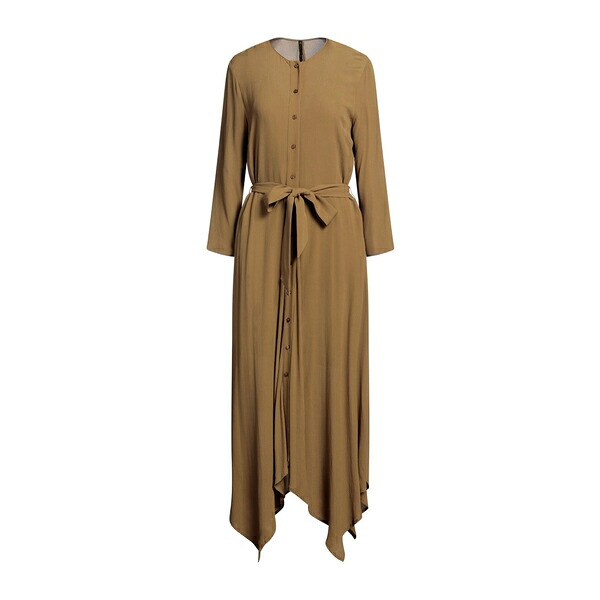 【送料無料】 マニラグレース レディース ワンピース トップス Midi dresses Green