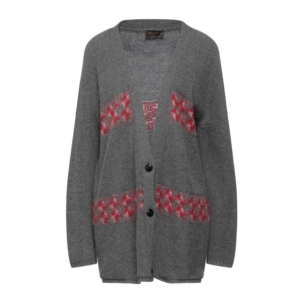 【送料無料】 トラサルディ レディース カーディガン アウター Cardigans Grey