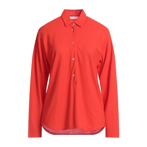 【送料無料】 ザノーネ レディース Tシャツ トップス Polo shirts Red｜asty