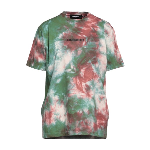 【送料無料】 ディースクエアード レディース Tシャツ トップス T-shirts Green 22,960円