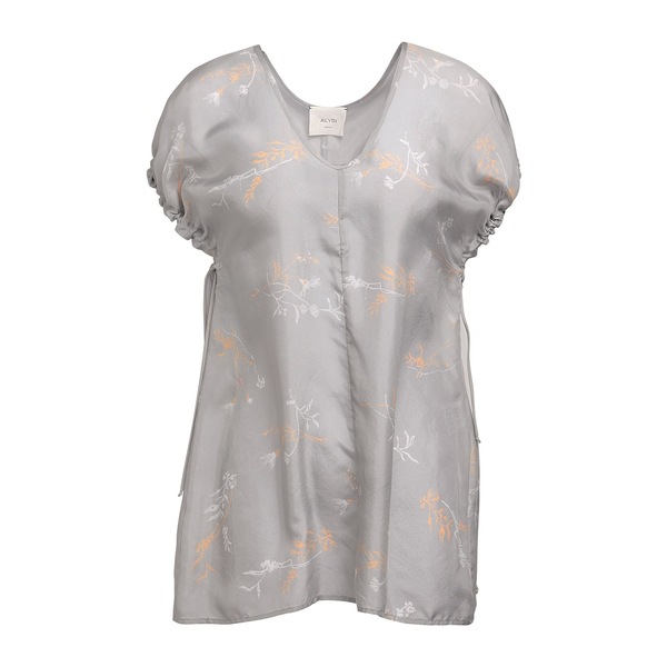 【送料無料】 アリジ レディース Tシャツ トップス Tops Grey｜asty