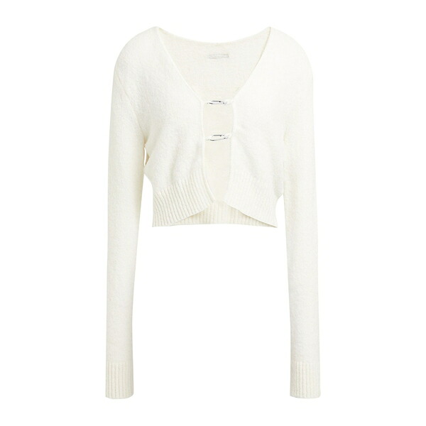 【送料無料】 ヘロン プレストン レディース カーディガン アウター Cardigans White