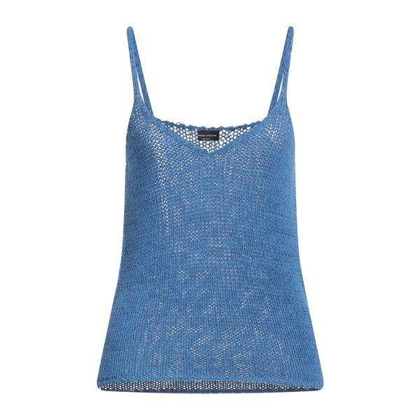 【送料無料】 ロベルトコリーナ レディース Tシャツ トップス Tops Blue