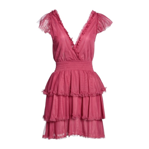 【送料無料】 ソーアリュール レディース ワンピース トップス Mini dresses Purple|asty