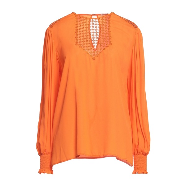 【送料無料】 トゥルー ロイヤル レディース Tシャツ トップス Tops Orange