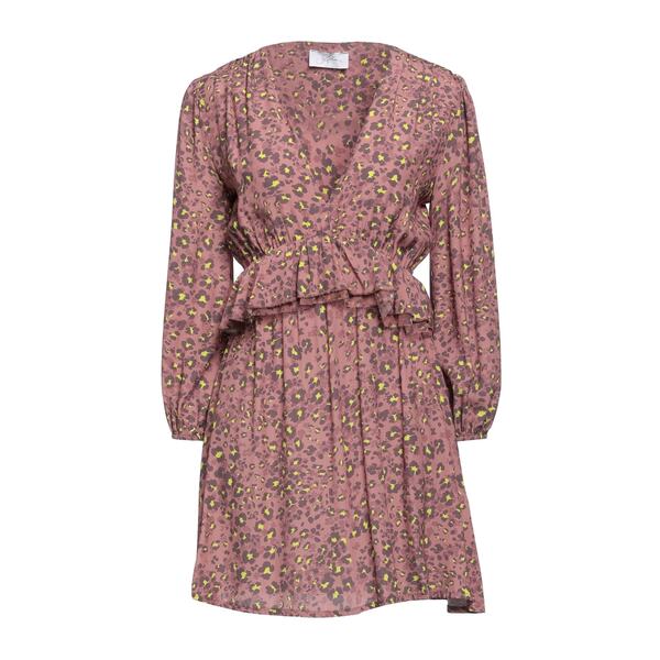 【送料無料】 ソーアリュール レディース ワンピース トップス Mini dresses Pink