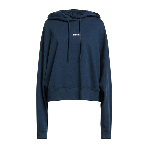 【送料無料】 エムエスジイエム レディース パーカー・スウェットシャツ アウター Sweatshirts Blue 27,548円