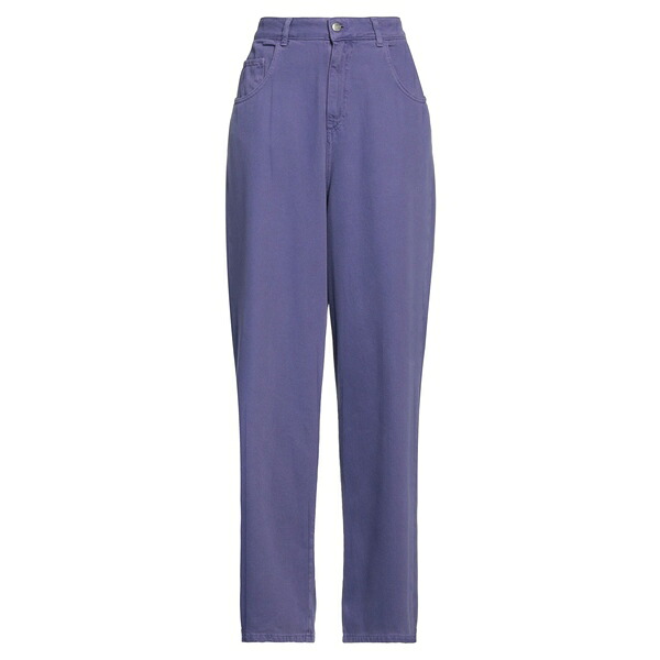【送料無料】 ヒノミネイト レディース デニムパンツ ボトムス Jeans Purple|asty