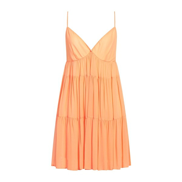【送料無料】 アニエバイ レディース ワンピース トップス Mini dresses Orange