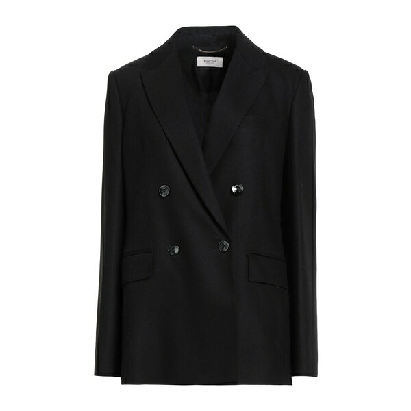 【貨物輸送無料】 アグノラ レディース 上衣＆上衣 アウター Blazers Black