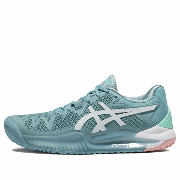 ASICS アシックス レディース スニーカー blue 【(WMNS) ASICS Gel Resolution 8 \u0027Smoke Blue\u0027 1042A072-408】  大きさ US_5.5(22.5糎)