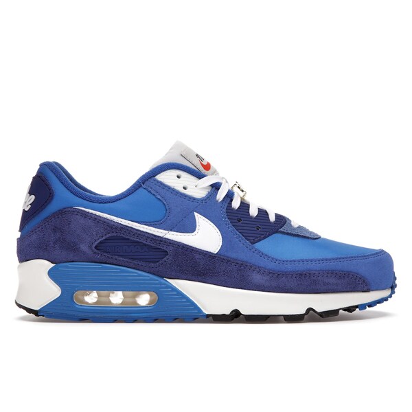 Nike ナイキ メンズ スニーカー 【Nike Air Max 90 SE First Use Signal Blue】 サイズ US_12(30.0cm) Signal Blue/White-Game Royal｜asty