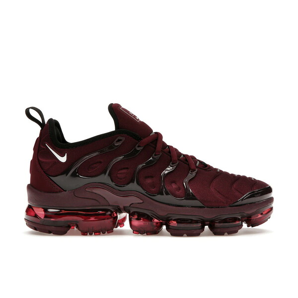 Nike ナイキ メンズ スニーカー 【Nike Air VaporMax Plus Night Maroon】 サイズ US_12.5(30.5cm) Night Maroon/White/Black/Cedar｜asty