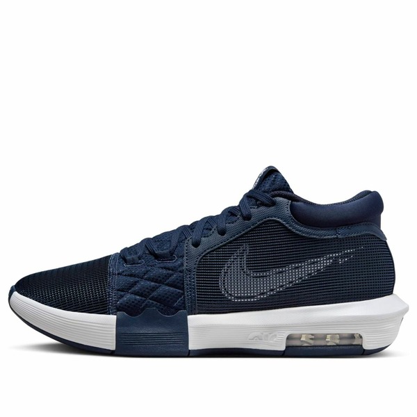 Nike ナイキ メンズ スニーカー  【Nike LeBron Witness 8 結核症 \u0027College Navy White\u0027 FB9944-400】  大きさ US_6(24.0糎)