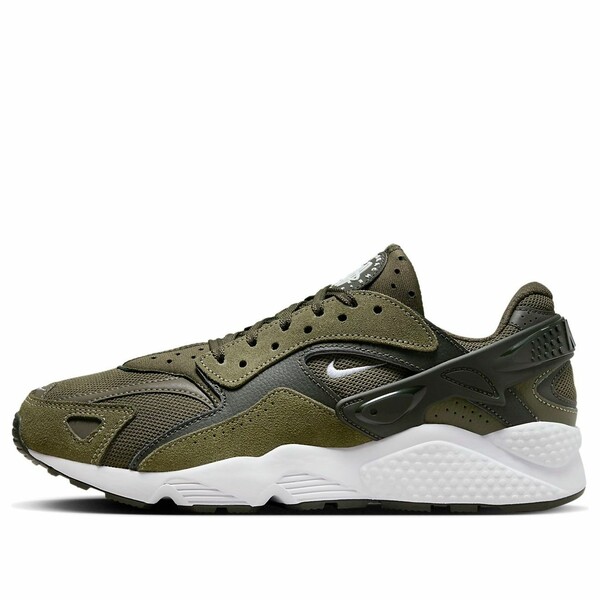 Nike ナイキ メンズ スニーカー  【Nike Air Huarache Runner \u0027Olive Green White\u0027 DZ3306-300】  大きさ US_M_15